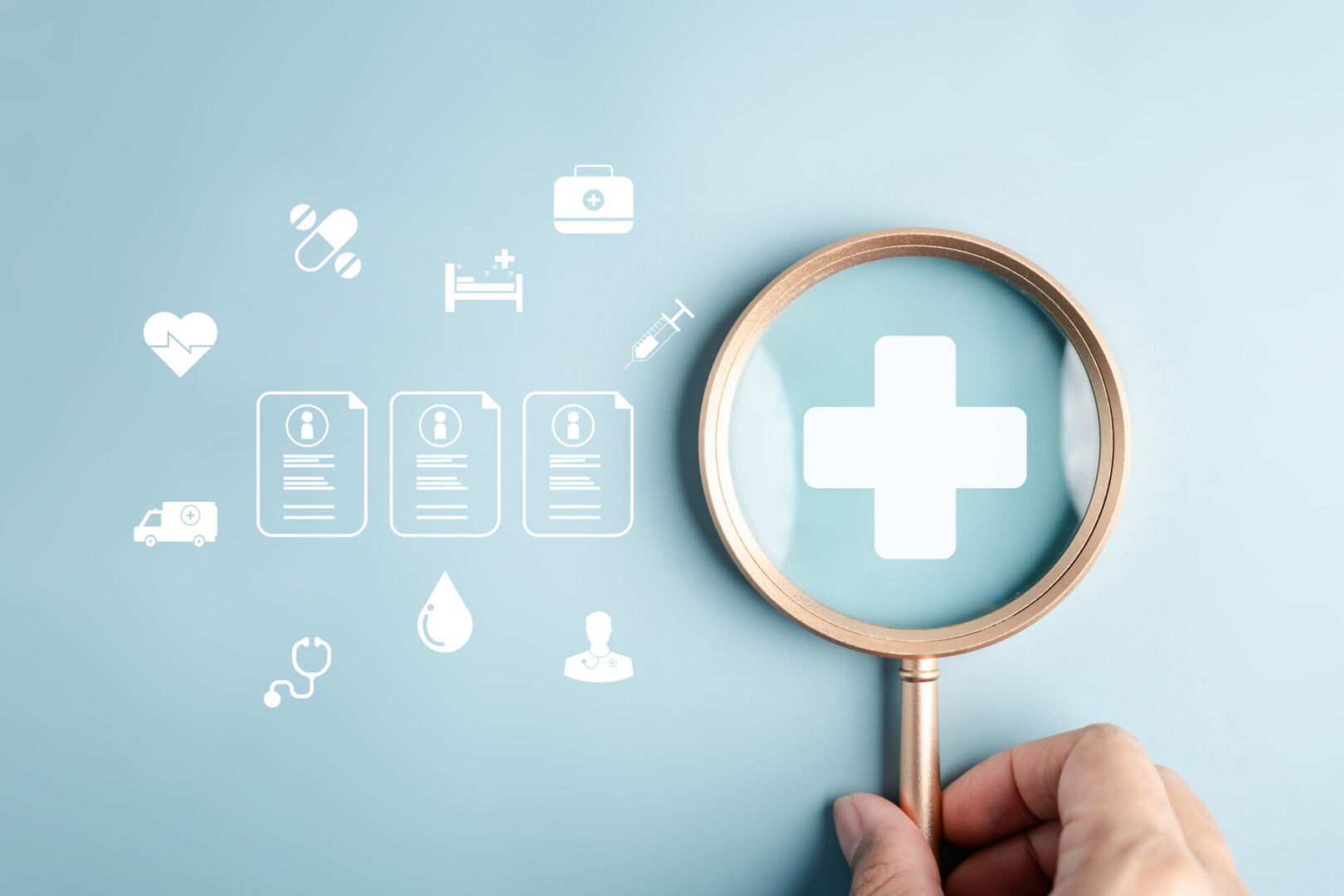 Illustration showcasing coverage explanation from a Medicare consultant.